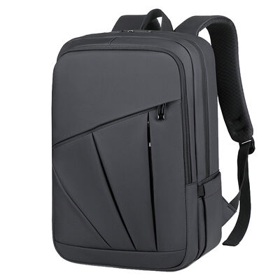 Modern Custom Business Backpack Geometric Laptop Daypack 15L