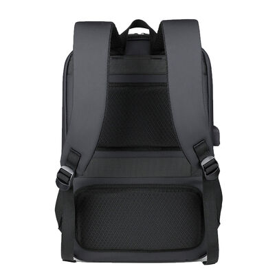 Modern Custom Business Backpack Geometric Laptop Daypack 15L