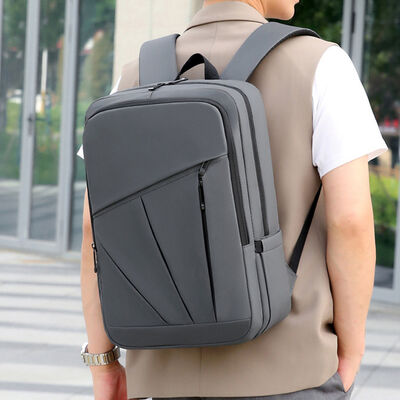 Modern Custom Business Backpack Geometric Laptop Daypack 15L