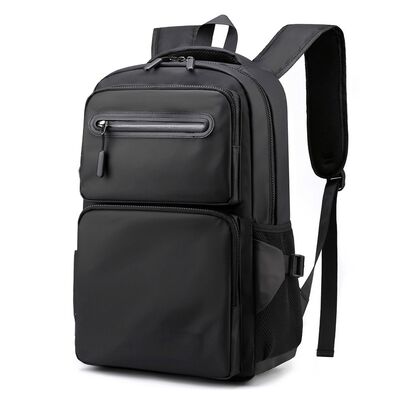 Multi Pocket Reflective Zipper Laptop Backpack Commuter Pack 20L PU Coated