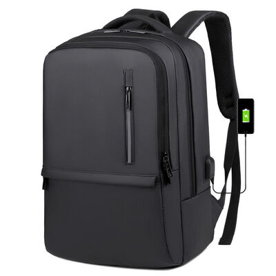 Executive Slim 20L PU Coated Laptop Backpack Business Daypack