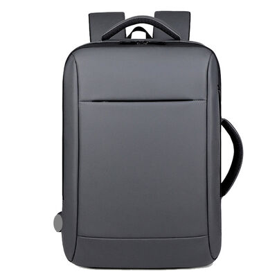 Business Laptop Backpack Slim Commuter Pack 22L PU Coated OEM ODM