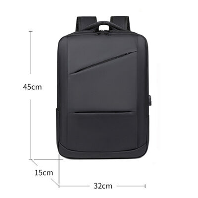 22L PU Coated Sleek Tech Commuter Custom Business Backpack Daypack