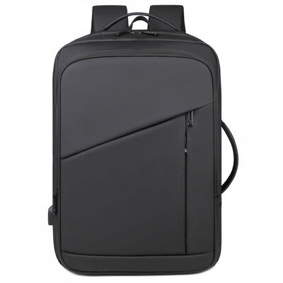 Dual Handle Executive Laptop Backpack 25L PU Coated Commuter Pack