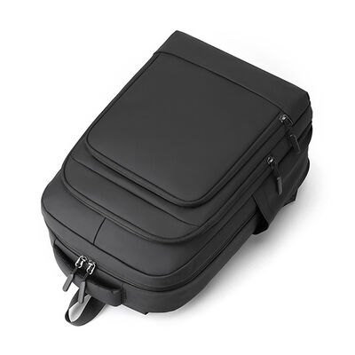 Multi Compartment Laptop Backpack Weatherproof 25L 600D Oxford