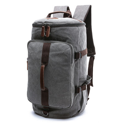 Convertible Custom Canvas Backpack Large Capacity Travel Duffle