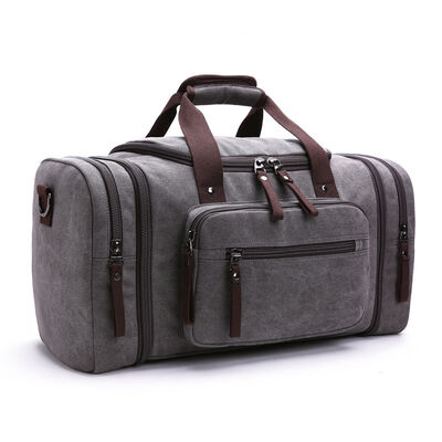 Heavy Duty Custom Duffel Bag Canvas Travel 40L Water Resistant