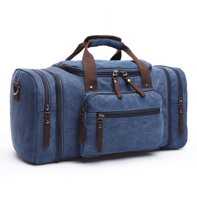 Heavy Duty Custom Duffel Bag Canvas Travel 40L Water Resistant