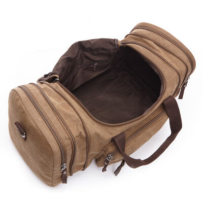 Heavy Duty Custom Duffel Bag Canvas Travel 40L Water Resistant