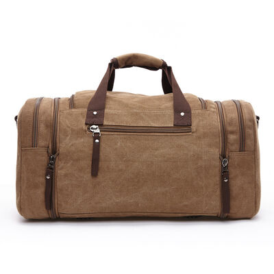Heavy Duty Custom Duffel Bag Canvas Travel 40L Water Resistant