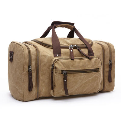 Heavy Duty Custom Duffel Bag Canvas Travel 40L Water Resistant