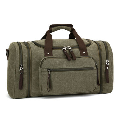 Heavy Duty Custom Duffel Bag Canvas Travel 40L Water Resistant