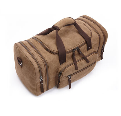 Heavy Duty Custom Duffel Bag Canvas Travel 40L Water Resistant