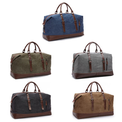 Vintage Travel Custom Duffel Bag 40L Water Resistant Outdoor