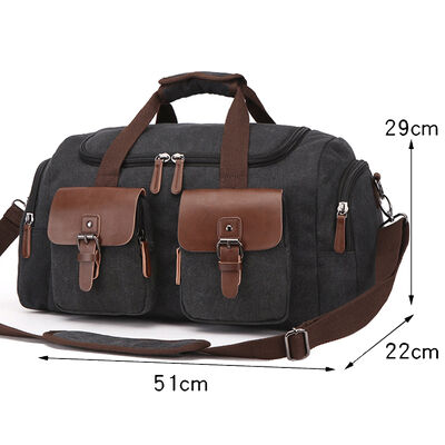 Tactical Custom Duffel Bag Canvas 33L Water Resistant Outdoor
