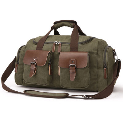 Tactical Custom Duffel Bag Canvas 33L Water Resistant Outdoor