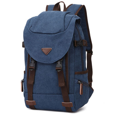 Vintage Canvas Rucksack Casual Outdoor Travel Hiking Daypack