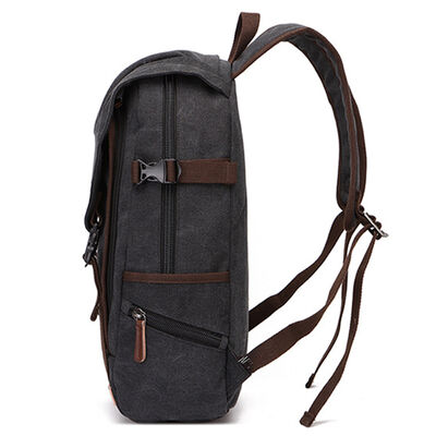 Vintage Canvas Rucksack Casual Outdoor Travel Hiking Daypack