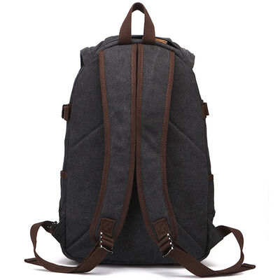 Vintage Canvas Rucksack Casual Outdoor Travel Hiking Daypack