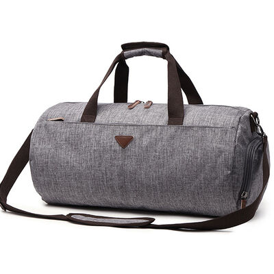 Cylindrical Custom Duffel Bag Gym 45L Water Resistant Outdoor