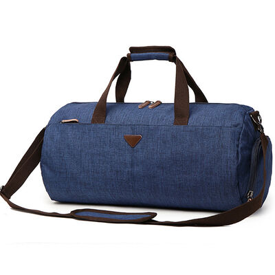Cylindrical Custom Duffel Bag Gym 45L Water Resistant Outdoor
