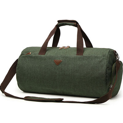 Cylindrical Custom Duffel Bag Gym 45L Water Resistant Outdoor