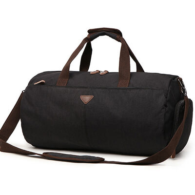Cylindrical Custom Duffel Bag Gym 45L Water Resistant Outdoor