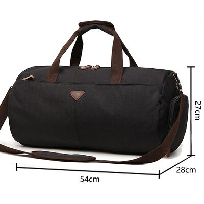 Cylindrical Custom Duffel Bag Gym 45L Water Resistant Outdoor