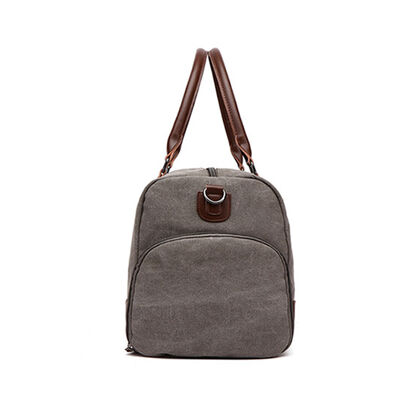 Canvas Overnight Bag 27L Water Resistant Outdoor Travel Gear