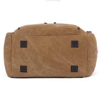 Canvas Duffel Bag 43L Water Resistant Outdoor Travel Gear Bag