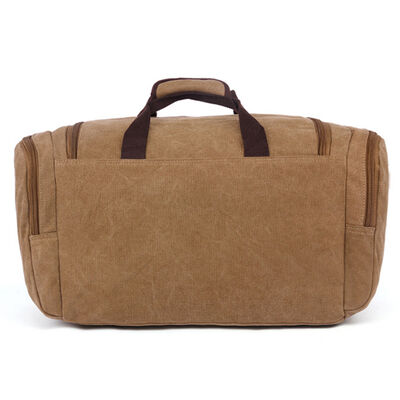 Canvas Duffel Bag 43L Water Resistant Outdoor Travel Gear Bag