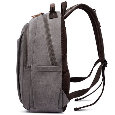 Classic Canvas School Bag Casual Travel Student Backpack Daypack