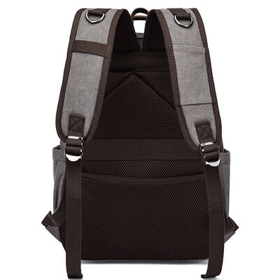 Classic Canvas School Bag Casual Travel Student Backpack Daypack