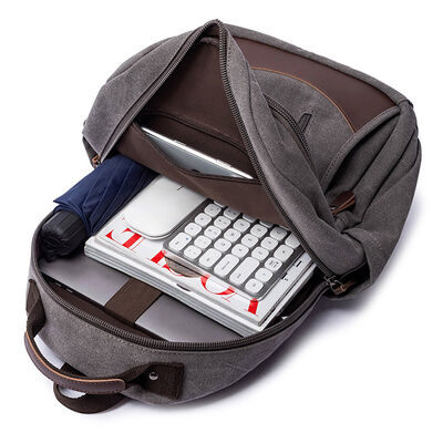Classic Canvas School Bag Casual Travel Student Backpack Daypack