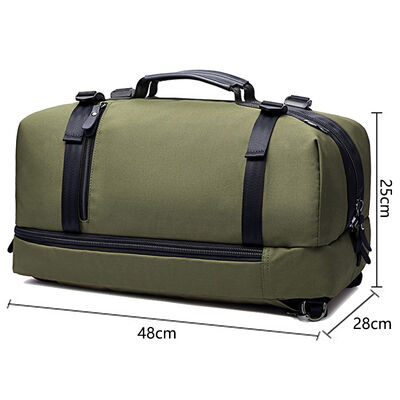 2 in 1 Hybrid Backpack Duffel Bag Water Resistant 34L Outdoor