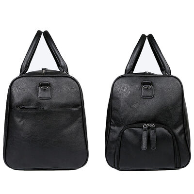 Luxury Leather Duffel Bag Waterproof Weekender 45L Water Resistant