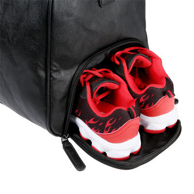 Luxury Leather Duffel Bag Waterproof Weekender 45L Water Resistant