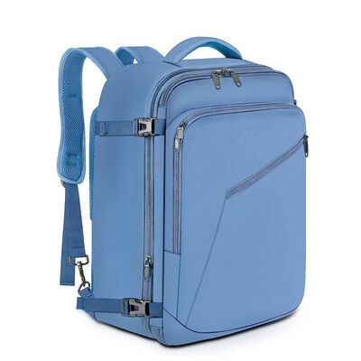 Suitcase Style Luggage Bag Custom Travel Backpack 28L Flight Approved