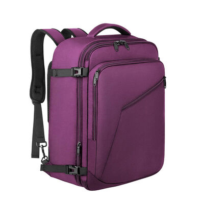 Suitcase Style Luggage Bag Custom Travel Backpack 28L Flight Approved