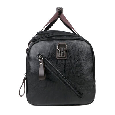 Waterproof Luxury Leather Duffel Bag Weekender 28L Water Resistant