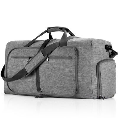 Foldable Gym Bag 65L Travel Duffel Water Resistant Outdoor Gear