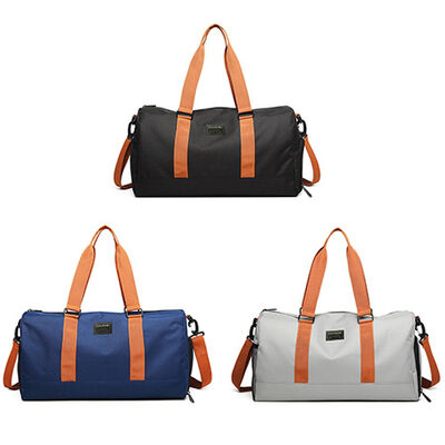 Two Tone Custom GYM Bag Duffel 28L Water Resistant Outdoor Travel