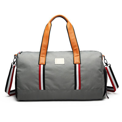 Preppy Custom GYM Bag Striped Travel Duffel 30L Water Resistant