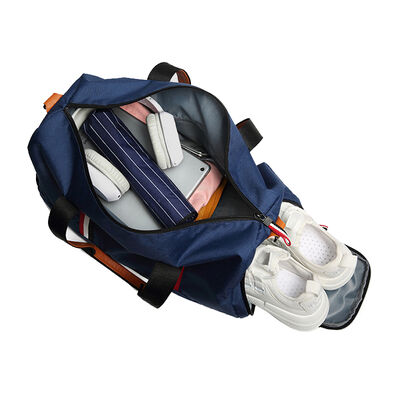Preppy Custom GYM Bag Striped Travel Duffel 30L Water Resistant