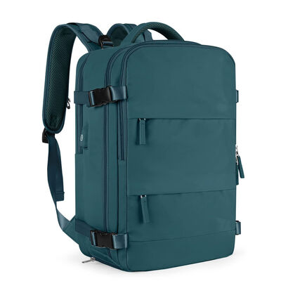 Wet Dry Separation Carry On Travel Backpack Shoe Compartment 23L