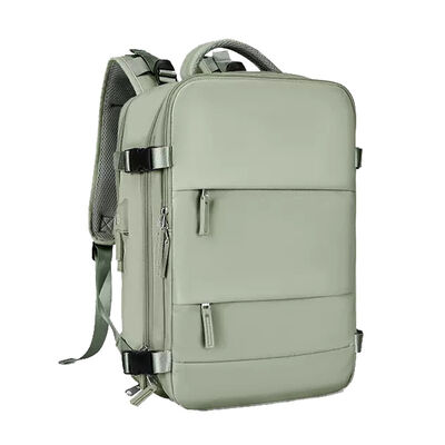 Wet Dry Separation Carry On Travel Backpack Shoe Compartment 23L