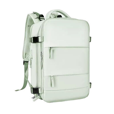 Wet Dry Separation Carry On Travel Backpack Shoe Compartment 23L
