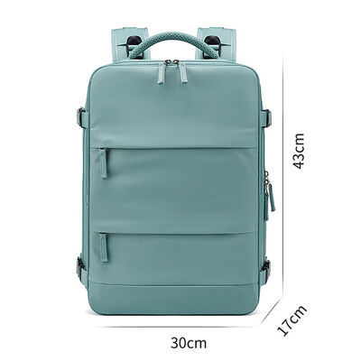 Wet Dry Separation Carry On Travel Backpack Shoe Compartment 23L