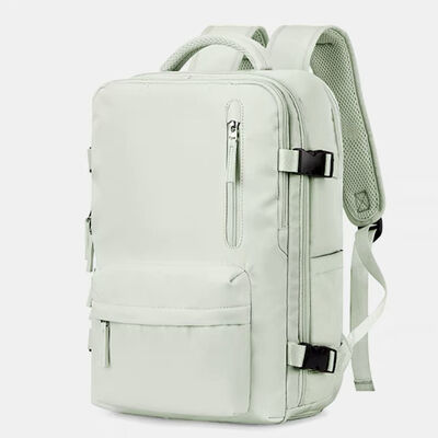 Large Capacity Travel Daypack Shoe Compartment Laptop Bag 30L