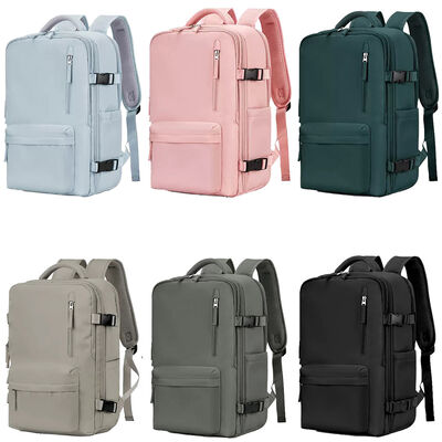 Large Capacity Travel Daypack Shoe Compartment Laptop Bag 30L